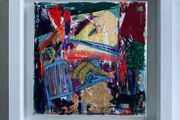 Irish Art Original Abstract Painting Vignette Styling Gem Eclectic Art Figurative Art
