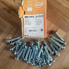 Mungo Anchor Bolt With Eye Bolt MHA-S M10 12X70 (27pcs)