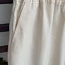trousers Bnwt Zara cream wide leg trousers medium modal fabric Image 5