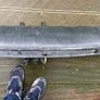 Original OEM 1986 BMW E30 Front Spoiler Lip Skid Apron and Engine Pan 51 71 1933 492.9 P Image 5
