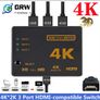 4K 2K 3x1 HDMI Cable Splitter HD 1080P Video Switcher Adapter 3 Input 1 Output Port HDMI Hub for Xbox PS4 DVD HDTV PC Laptop TV Image 3