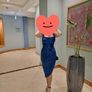 ASOS Navy Blue Midi Evening dress Image 5