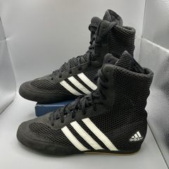 adidas Hog 1.0 Black White Boxing Sport Boots - UK 6.5 EU40 116373 Mens