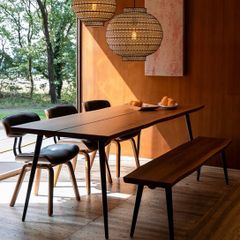 Alagon Table + Bench by Woo Design