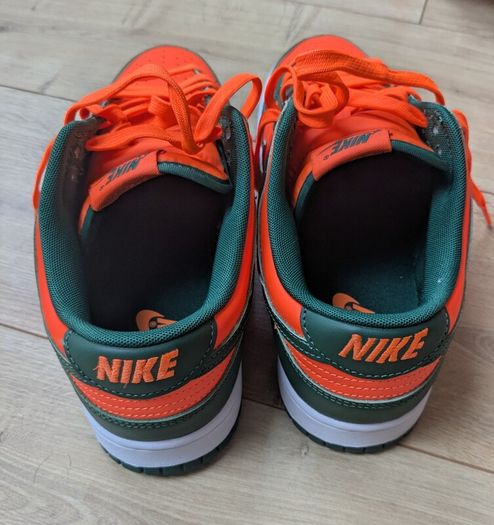NIKE Dunk Low Retro Gorge Green MIAMI Size UK 9