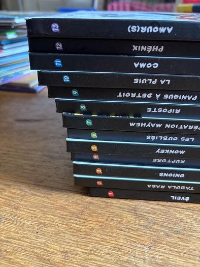 13 Klaw French comics in French