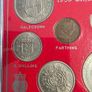 1953 Queen Elizabeth II Coronation Great Britain pre-decimal coin set Image 3
