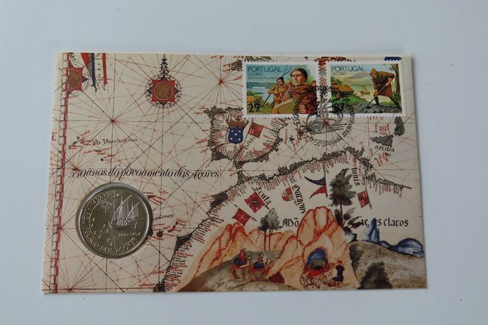 Azores 100 Escudos1989 BUNC Portugal settlement 1439