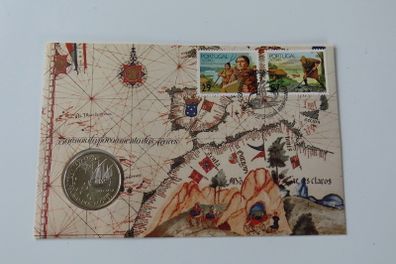 Azores 100 Escudos1989 BUNC Portugal settlement 1439