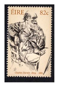 2009 Ireland The 200th Anniversary of the Birth of Charles Darwin Commemorative Stamp Mint Never Hinged (MNH)
