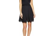 Ted Baker embroidered floral Black dress /Womens