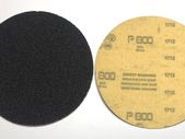 100PC 125mm Velcro Silicone Carbide Disc Pads 800 GRIT + FREE BACKER