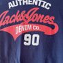 Jack & Jones T-shirt Size Small (small Adult)  DARK NAVY.  In Excellent Condition. Like New. Image 2