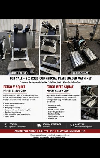 gym equipment (commercial)