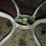Mesh round garden table Image 2