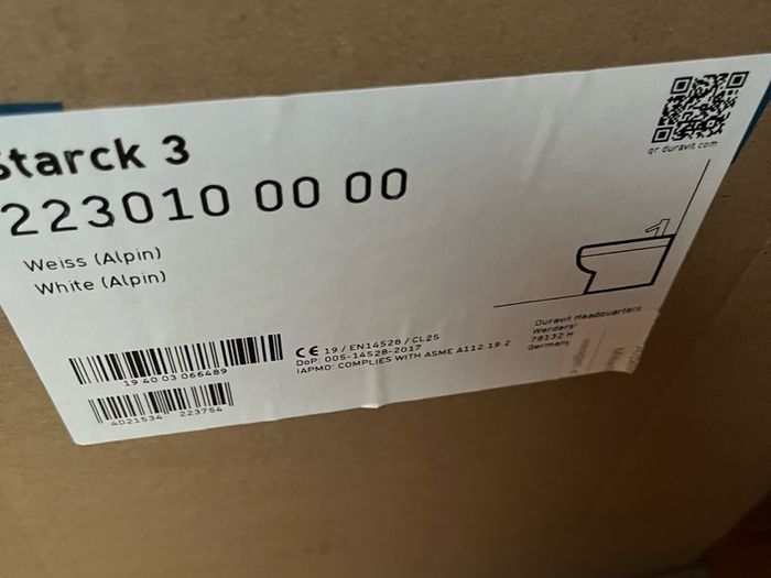 Duravit Bidet