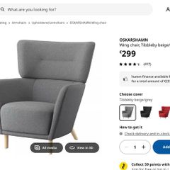 Ikea lounge chair