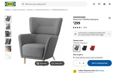 Ikea lounge chair