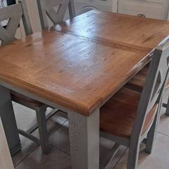 dining room table and chairs