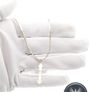 Sterling Silver Cross On 925 Italian Chain Image 8
