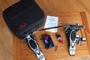 Pearl P-2002C Eliminator PowerShifter DB Pedals.