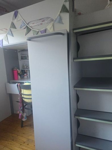 Pegasus high sleeper bunk bed