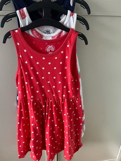 3 pack of dresses 5-6 years