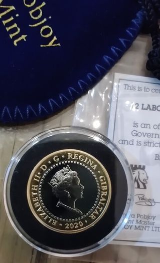 Gibraltar 2 pounds 2020 Hercules Series - Stymphalian Birds