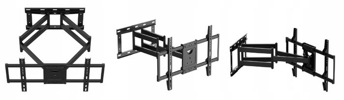 Tv Wall Mount Bracket Tilt Swivel Full Motion 32"-65"