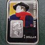 Niue 1 Dollar 2008, Painters Henri de Toulouse-Lautrec Silver Bar with COA . Image 6