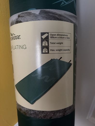 Self inflating mat