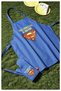 DC Comics Superman Apron & Oven Glove NEW