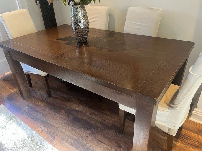 Oak Table and Chairs