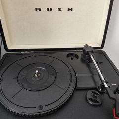 Record Player and Vinyl Holder