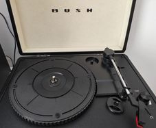 Record Player and Vinyl holder
