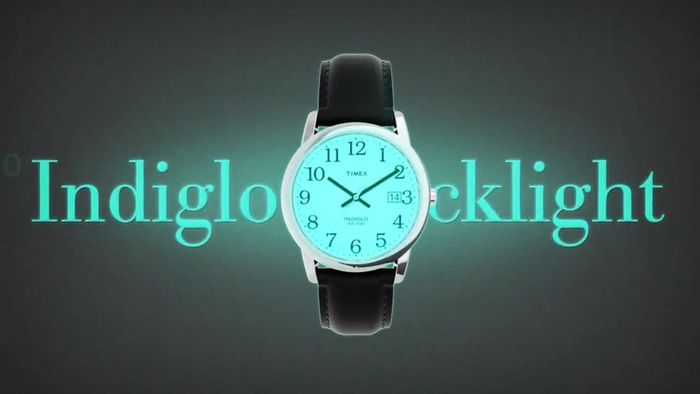 Timex. 35 mm Window Date. Indiglo