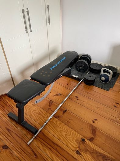 Weights & bench