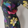 VINTAGE 1980s designer Emanuel Ungaro floral wool blend wiggle dress Made in Italy XS S 8 Image 9