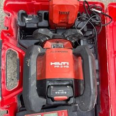 Hilti PR 2HS Rotating Laser Level Kit PRA 20 Receiver