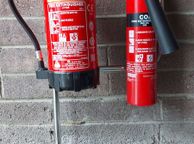 main image for ad Fire Extinguisher Chrome Stand