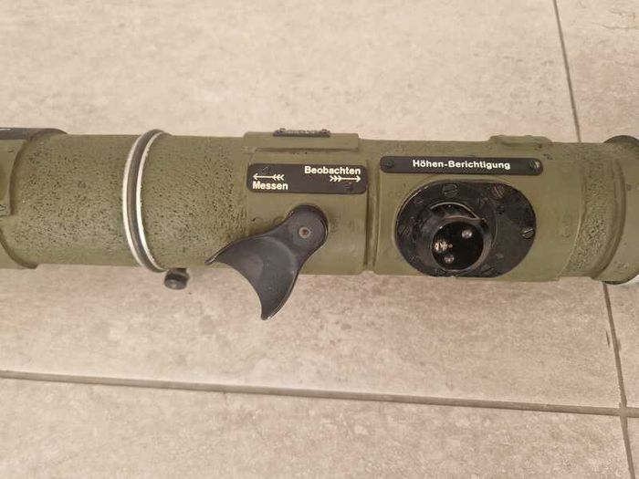 German artillery rangefinder World War II Em 1m R 36 B - Artillery Rangefinder