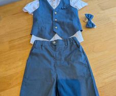 2x Boys Summer Special Occasion Suits