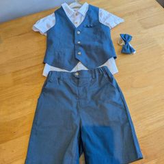 2x Boys Summer Special Occasion Suits