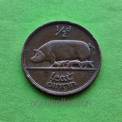 Ireland 1935 year Bronze Half Penny.