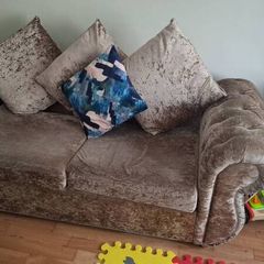 sofa corner suite and 2 seater in good