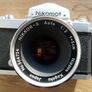 Vintage Nikon Nikomat FT Film Camera + Nikkor S Lens Image 3