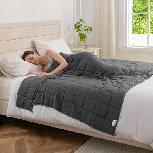 Weighted Blanket 8kg - Double Size - Anti-Anxiety Sleep Therapy - Brand New