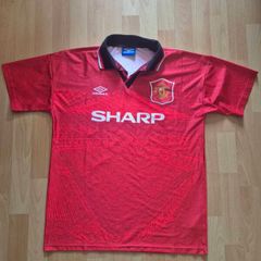 Original Umbro Manchester United 1994/1995 Home Shirt Mens Extra Large