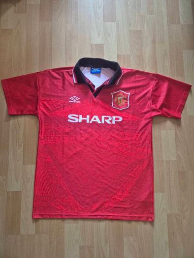 Original Umbro Manchester United 1994/1995 Home Shirt Mens Extra Large