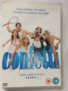 Confetti [2006] Jessica Stevenson, Jimmy Carr, Martin Freeman, Mark Heap, Julia Davis, Robert Webb & Olivia Colman [Movie DVD]